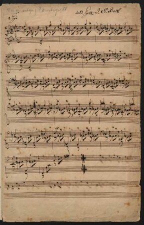 Partiten. Auszüge (Giga); cemb; B-Dur; BWV 825/7