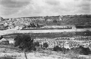 Jerusalem. Blick auf die Stadt