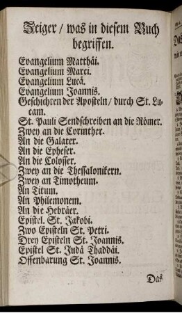 Zeiger/ was in diesm Buch begriffen.
