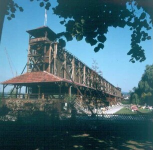 Bad Sooden-Allendorf. Gradierwerk mit Liegewiese