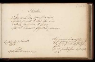 Eintrag (Rinteln, 03.11.1764)