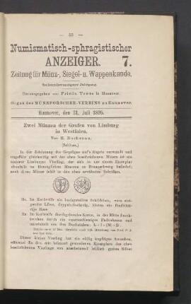 7. 31. Juli 1895