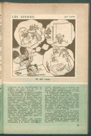 Los sueños: el del ratón