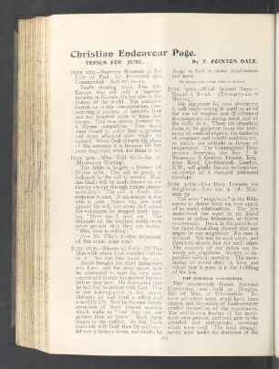 Christian endeavour page