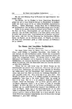 Der Roman eines französischen Dorfschullehrers