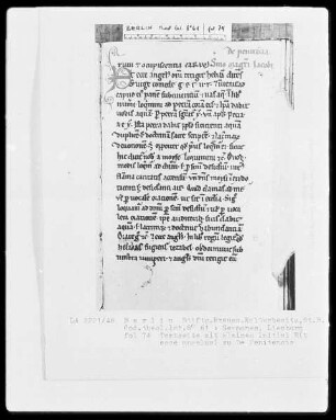 Sermones diversi — ---, Folio 74rectoBuchseite