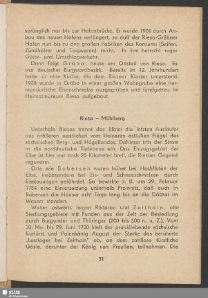 Riesa - Mühlberg