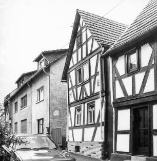 Fachwerkwohnhaus; Seligenstadt, Mohrmühlgasse 12