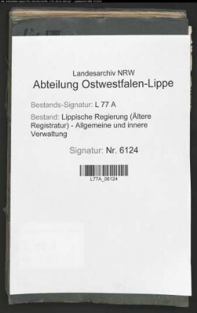 Taubstumme (Generalia), Bd. 8