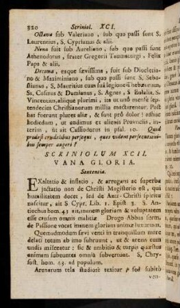 320-340, Scriniolum XCIII. - Scriniolum XCV.