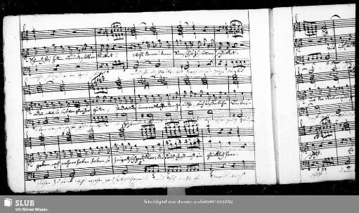 Recit[ativo] col Accomp[agnato]: Was nähret sonst die zarten Triebe