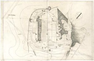 Gsaenger, Gustav; Goslar (Niedersachsen); Verwaltungsbauten - Lageplan