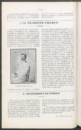 † El teniente Charún