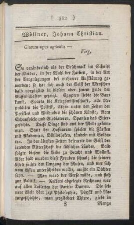Wöllner, Johann Christian