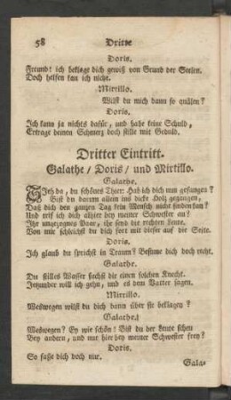 Dritter Eintritt.