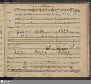 Musikalisches Quodlibet : für junge musikalische Gesellschaften