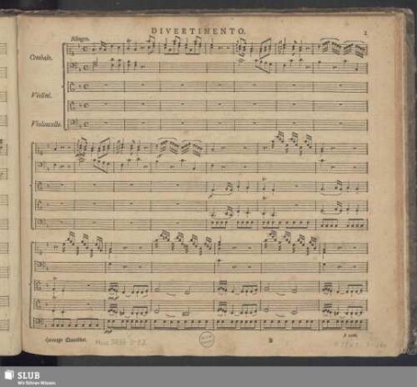 Musikalisches Quodlibet : für junge musikalische Gesellschaften