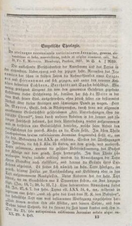 193-200 Exegetische Theologie