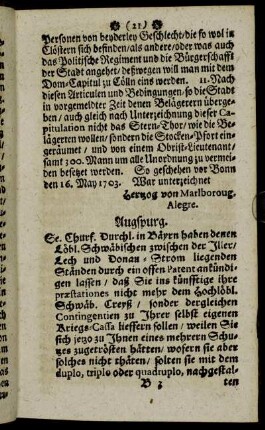 Augspurg - Nürnberg