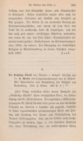 333-335 [Rezension] Die Nachfolge Christi