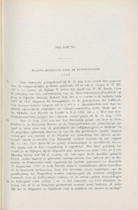 Bijlage XL. Rolff's instructie voor de koffiecultuur, 1789