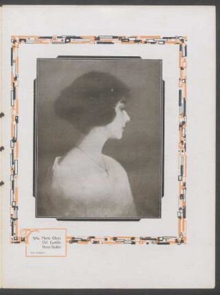 [Fotografía de] Srta. María Elena del Castillo Pérez Butler