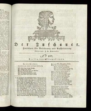 No. 103 - 28. August 1821