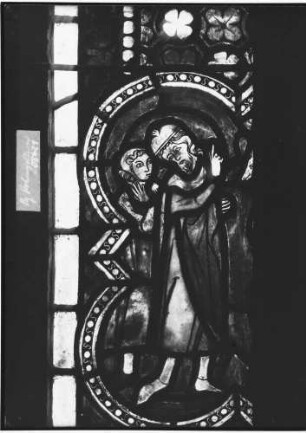 Burg Hohenzollern Michaelskapelle Fenster Glasmalerei (13. Jahrhundert)
