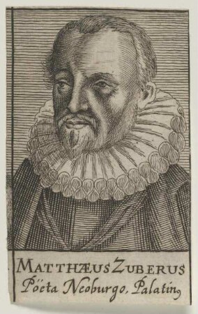 Bildnis des Matthaeus Zuberus