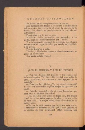 V - ¡Por el hierro y por el fuego!