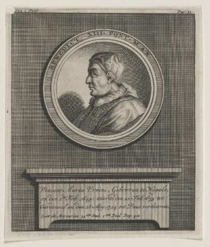 Bildnis des Benedict XIII.