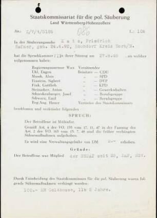 Katz, Friedrich