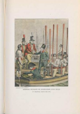General Peymann Og Kommandør Sten Bille. C. V. Eckersbergs Akvarel (malt 1807).