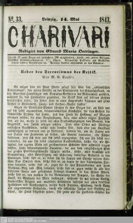 [2.]1843=33: Charivari