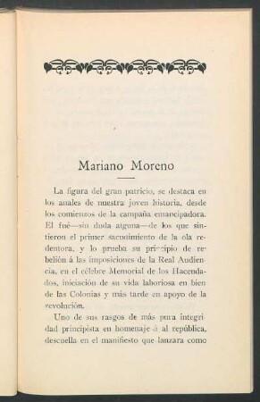 Mariano Moreno
