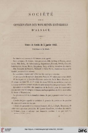 [Procès-verbaux des séances]
