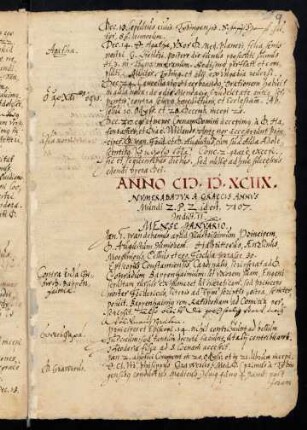 9r-21v, Anno 1598, 1. Januar - 19. September
