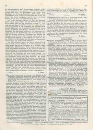 71-72 [Rezension] Vogelstein, Hermann, Rabbiner H. Vogelstein's Vortrag: die Anfänge des Talmuds und die Entstehung des Christentums