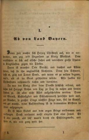 Die Abenteuer Herzogs Christoph von Bayern, genannt der Kämpfer : ein Volksbuch, darin gar viel Frohes, Düsteres und Wundersames aus längst vergangenen Zeiten zum Vorschein kommt ... ; für Alt und Jung erzählt, 2