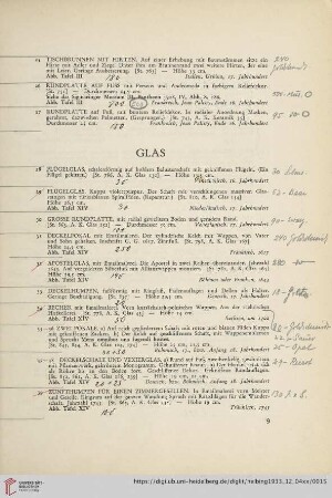 Glas (Nr. 28-39)