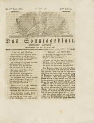 14, 1830: Stück