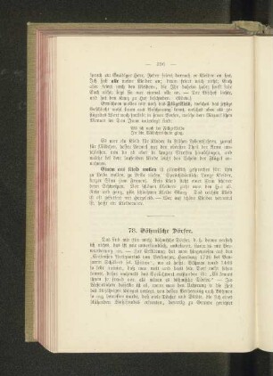 78. Böhmische Dörfer.