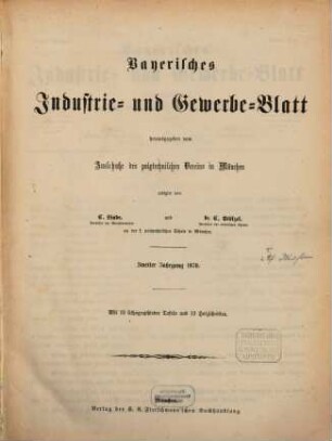 Bayerisches Industrie- und Gewerbeblatt, 2. 1870