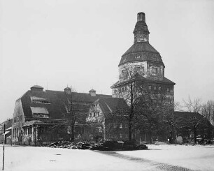 Schlachthof, Maschinenhaus, Dresden, 1949