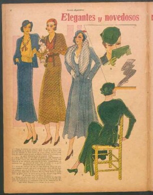 Elegantes y novedosos modelos de invierno [Dibujos]
