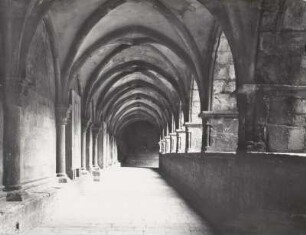 Naumburg (Saale), Dom Sankt Peter und Paul, Kreuzgang, Nordflügel nach Osten