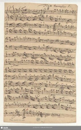 Flute traversiere 1.