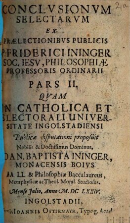 Controversia Philosophica De Modis Ubicationis Durationis Et Subsistentiae