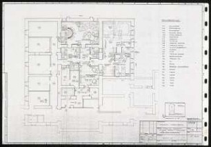 Seehaus Liebenberg, Liebenberg Umbau: Bestandszeichnung. Grundriss Kellergeschoss 1:50