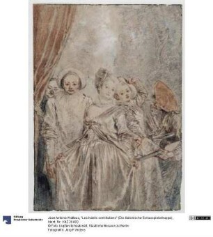 "Les habits sont italiens" (Die italienische Schauspielertruppe)